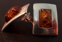 Amber  - Amber Earrings for Bracelet 