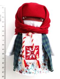 Amulet-doll - Krupenichka (Zernovushka) (handmade) 
