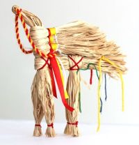 Кукла-оберег - Солнечный конь (ручная работа) 