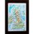 United Kingdom. High raised relief panorama (3D map/Mini) 