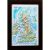 United Kingdom. 3D Reliefpanorama, Landkarte (3D map/Mini) 