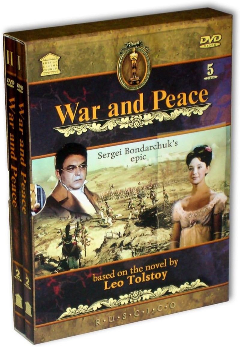 Sergej Bondarchuk - War and Peace (Voyna i mir) (Fr.: Guerre et paix) (RUSCICO) (5 DVD) (PAL)